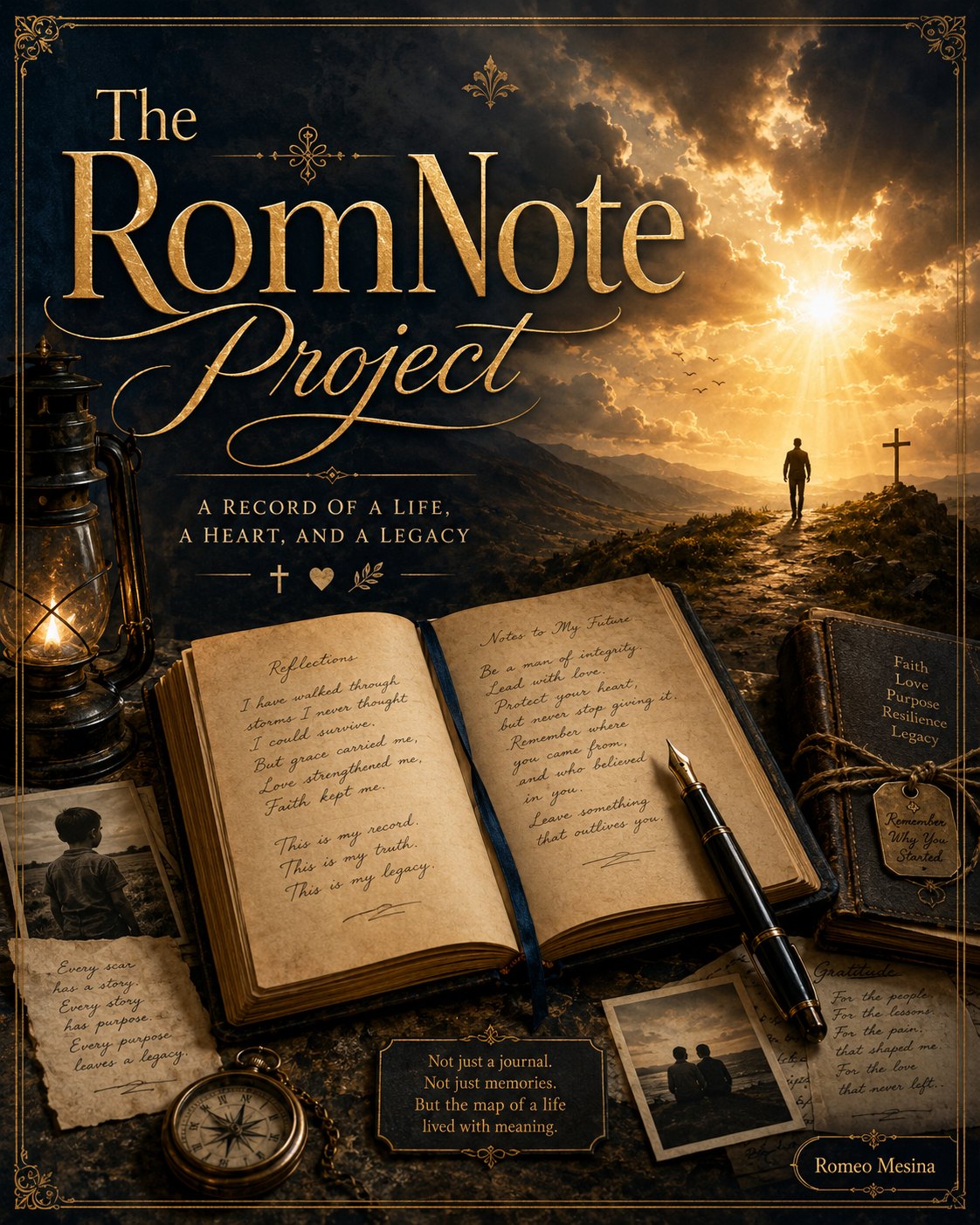 Graphical representation of The RomNote Website